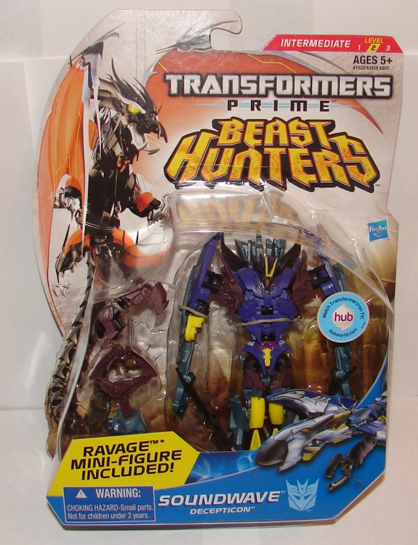 Deluxe Class Soundwave | Transformers Prime Beast Hunters